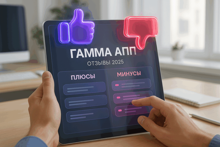 Gamma App отзывы 2025 — плюсы и минусы от реальных пользователей