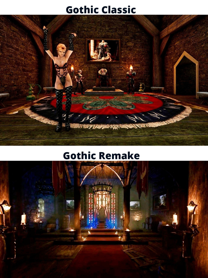 Gothic vs Gothic Remake