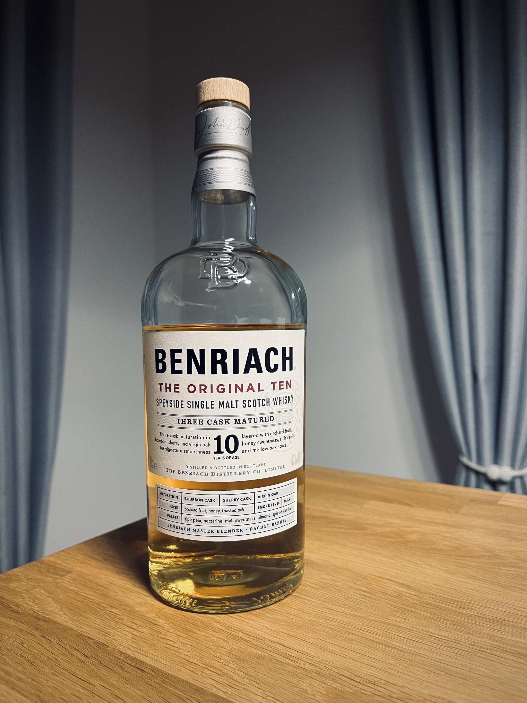 Шотландский виски Benriach The Original Ten - Серия Single Malt Scotch Whisky, Моё, Виски, Напитки, Обзор, Яндекс Дзен (ссылка), Алкоголь, Длиннопост