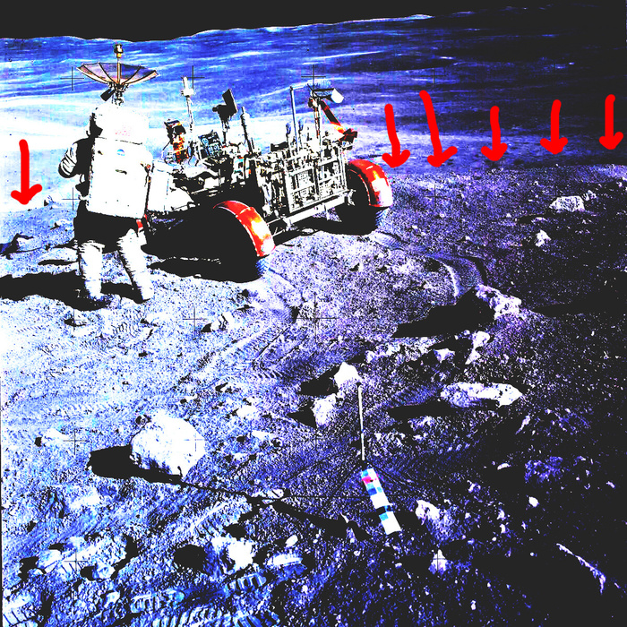 Лунная высадка - обыкновенный фотомонтаж