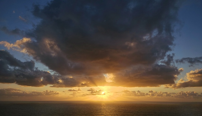 Закат в Хут бэй, ЮАР