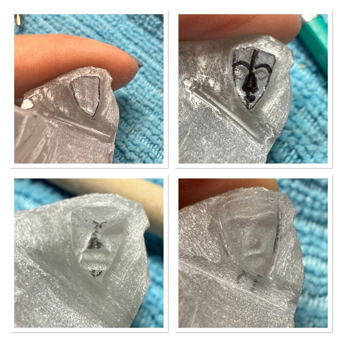 на третьей фотке какой-то злобный инсектоид, не тот результат, к которому я стремилась)))