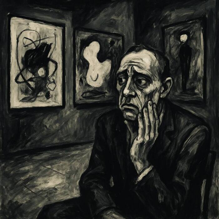 НЕРЕШИТЕЛЬНЫЙ КОЛЛЕКЦИОНЕР СОВРЕМЕННОГО ИСКУССТВА