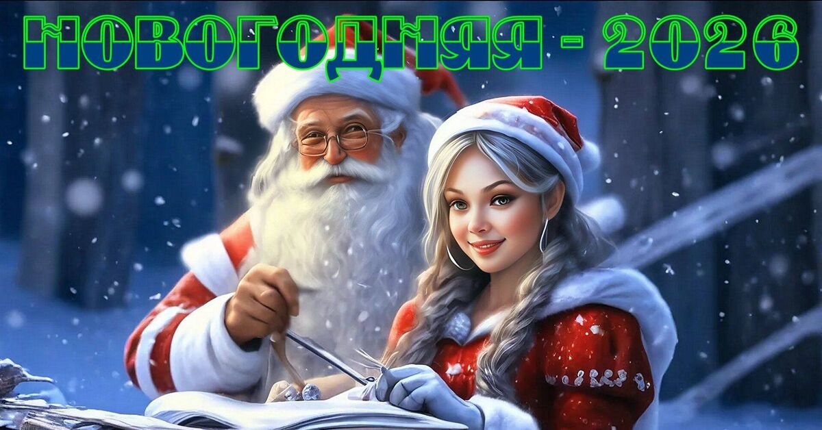 Новогодняя-2026 (synthwave) - Контент нейросетей, Rutube, Милота, Новый Год, Клип, Видео