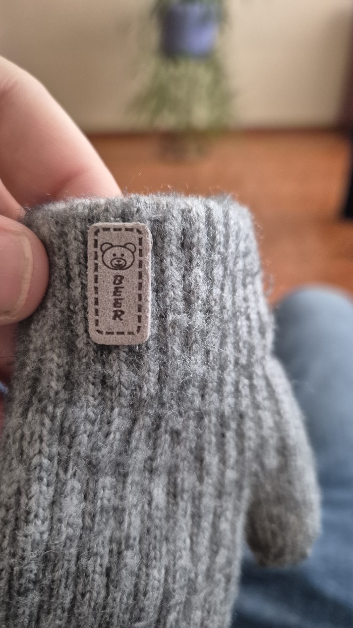 Детские пивные варежки