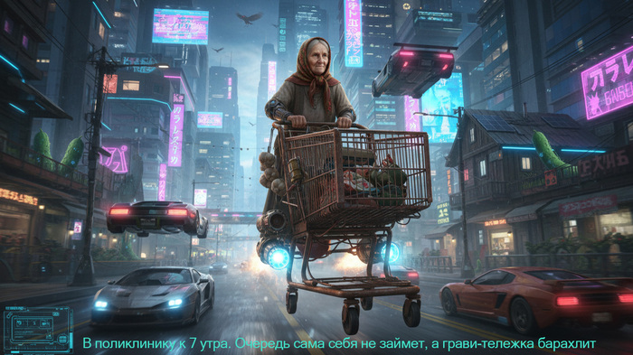 Летающая тележка