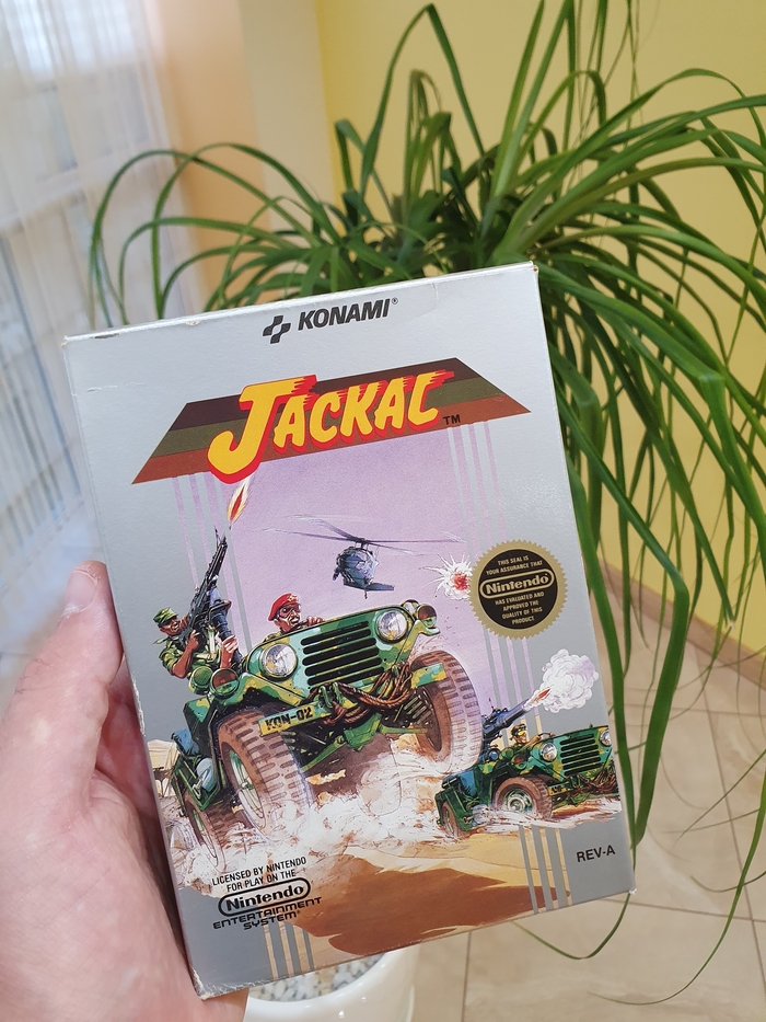 Jackal картридж оригинальный на NES (Konami)