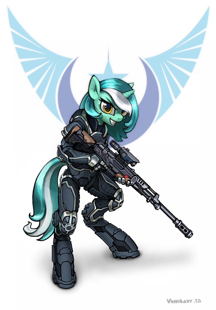 Новая Лунная Республика (с имперскими замашками) обеспечивает своих солдат самым передовым вооружением