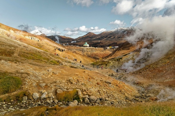 Дачные термальные источники (Малая долина гейзеров). фото: Павел Ившин