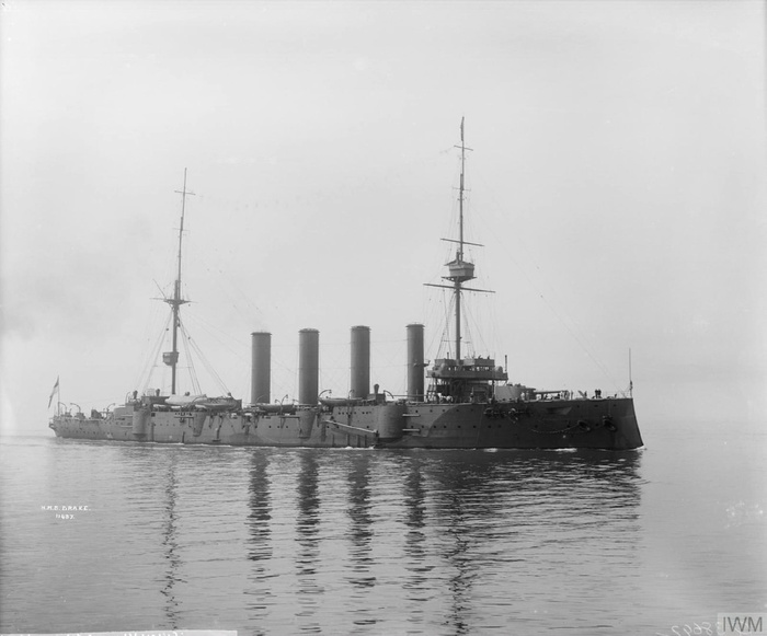 броненосный крейсер Дрейк