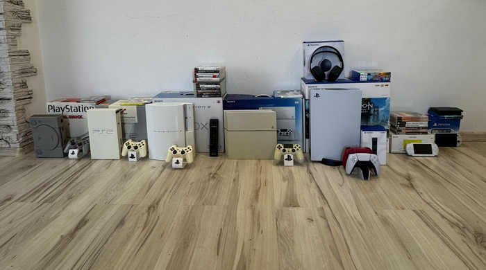 Собираю приставки Playstation