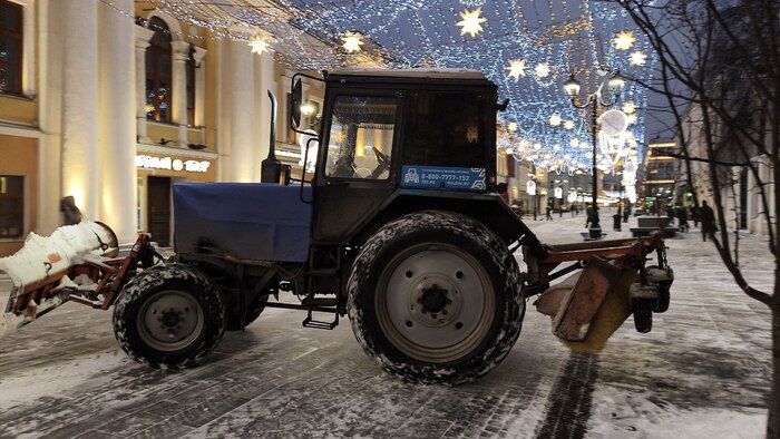 Хотя большой больше похож на вымогателя, перегородившего дорогу.