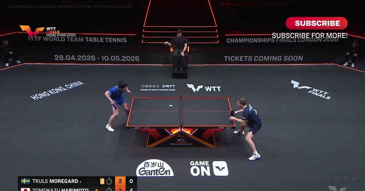 WTT Finals Hong Kong 2025. Final - Sport, Table tennis, Video, Short videos, Longpost