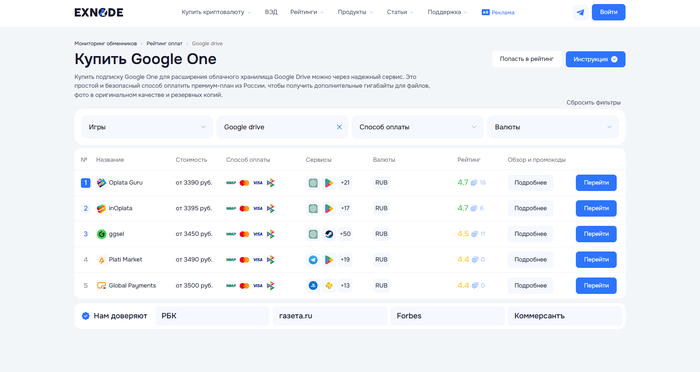 ��������� � ���������� ����� �������� ��� ���������� Google Drive