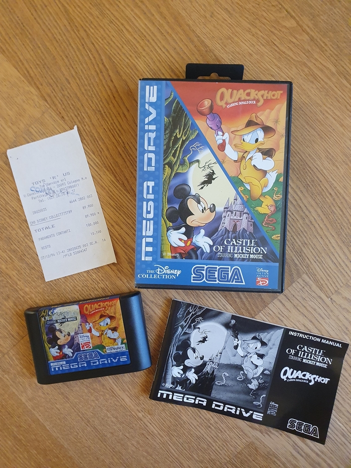 ������������ �������� ��������� Disney Collection � Castle of Illusion &amp; Quack Shot