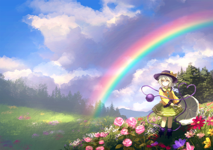 Радуга после дождя