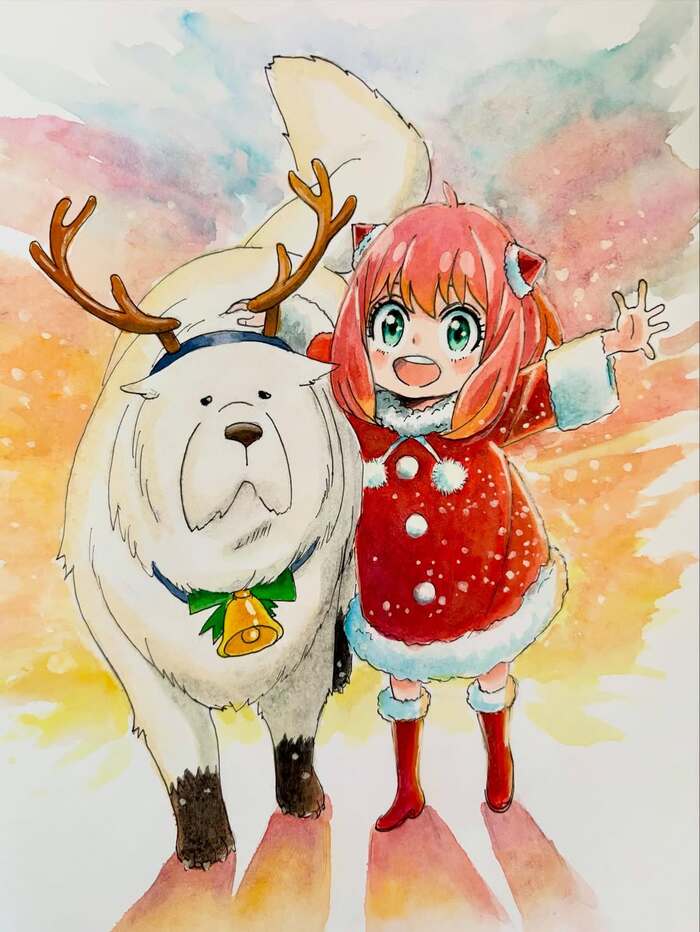 Аня и Бонд желают всем всего самого главного