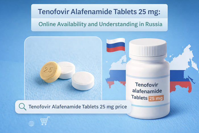 Tenofovir Alafenamide Tablets 25 mg: Price, Online Availability, and Key Information in Russia