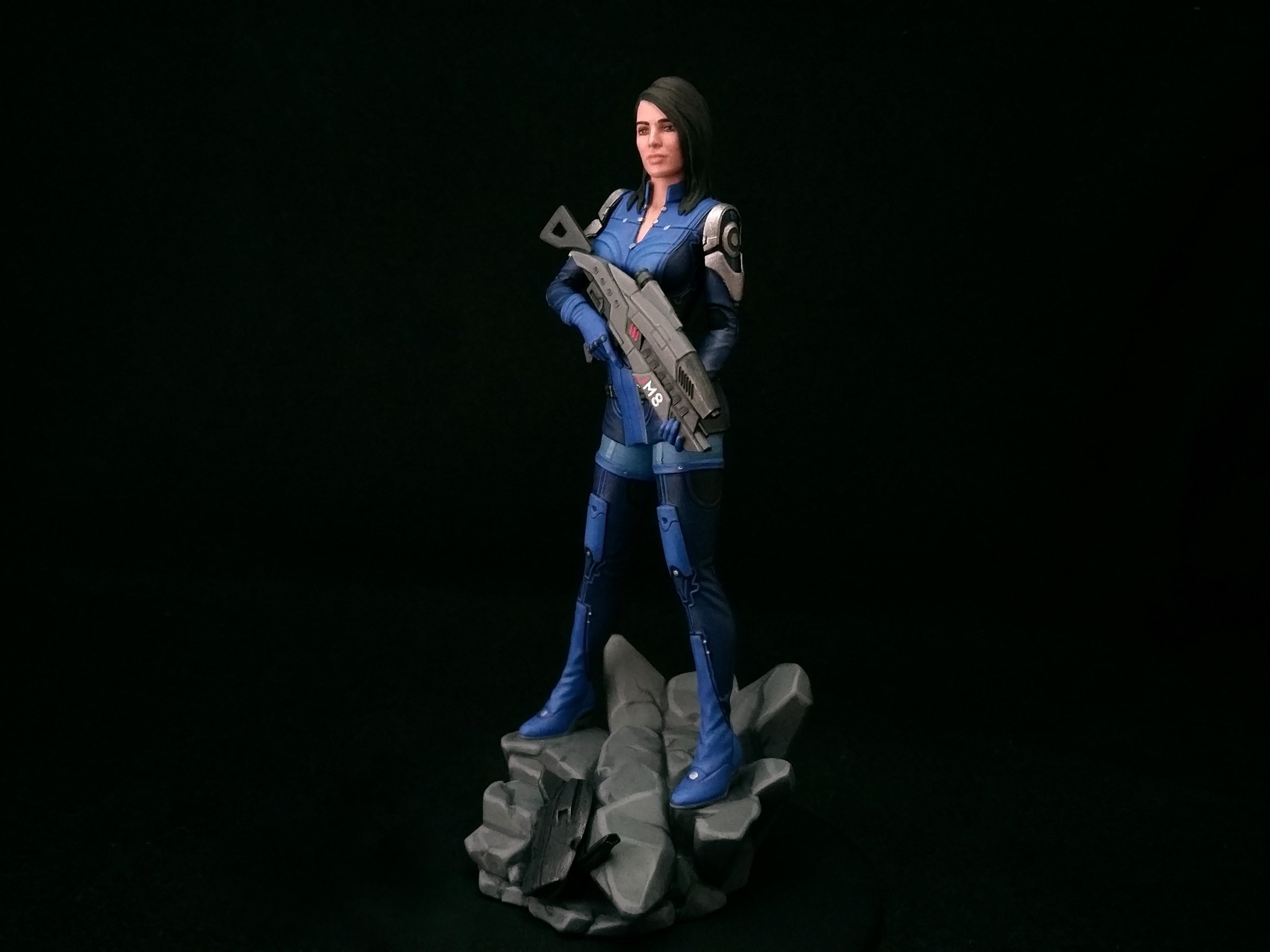 Ashley Williams (Mass Effect) - My, Mass effect, Figurines, Hobby, Longpost