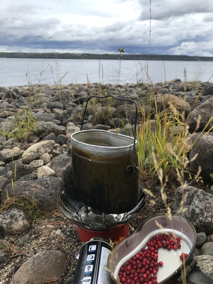 Чай на привале-самый вкусный чай