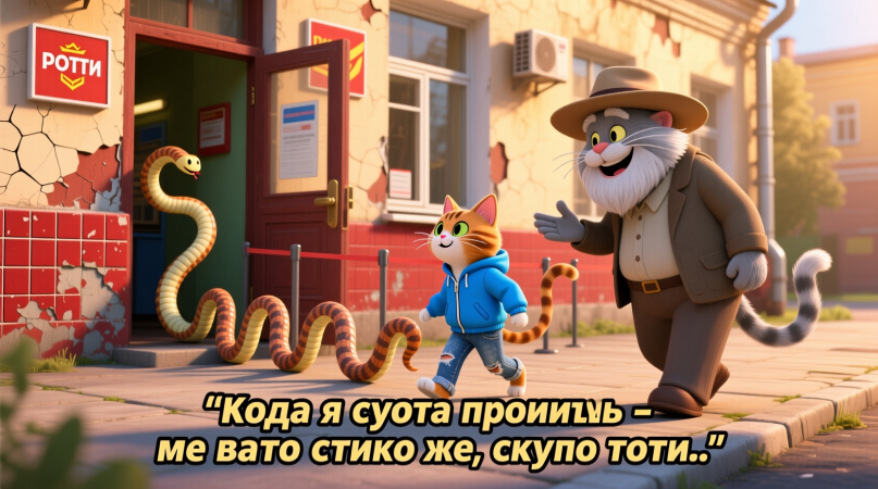 Мемасик про очередь - Контент нейросетей, Картинки, Генерация изображений, Юмор, Комиксы, Очередь, Серия Мемы