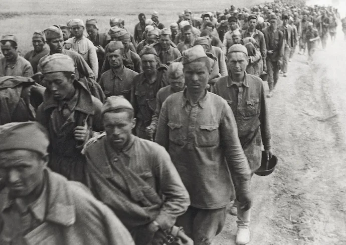 The capture of villages and towns usually begins with the construction of gallows. - My, The Great Patriotic War, Military history, War