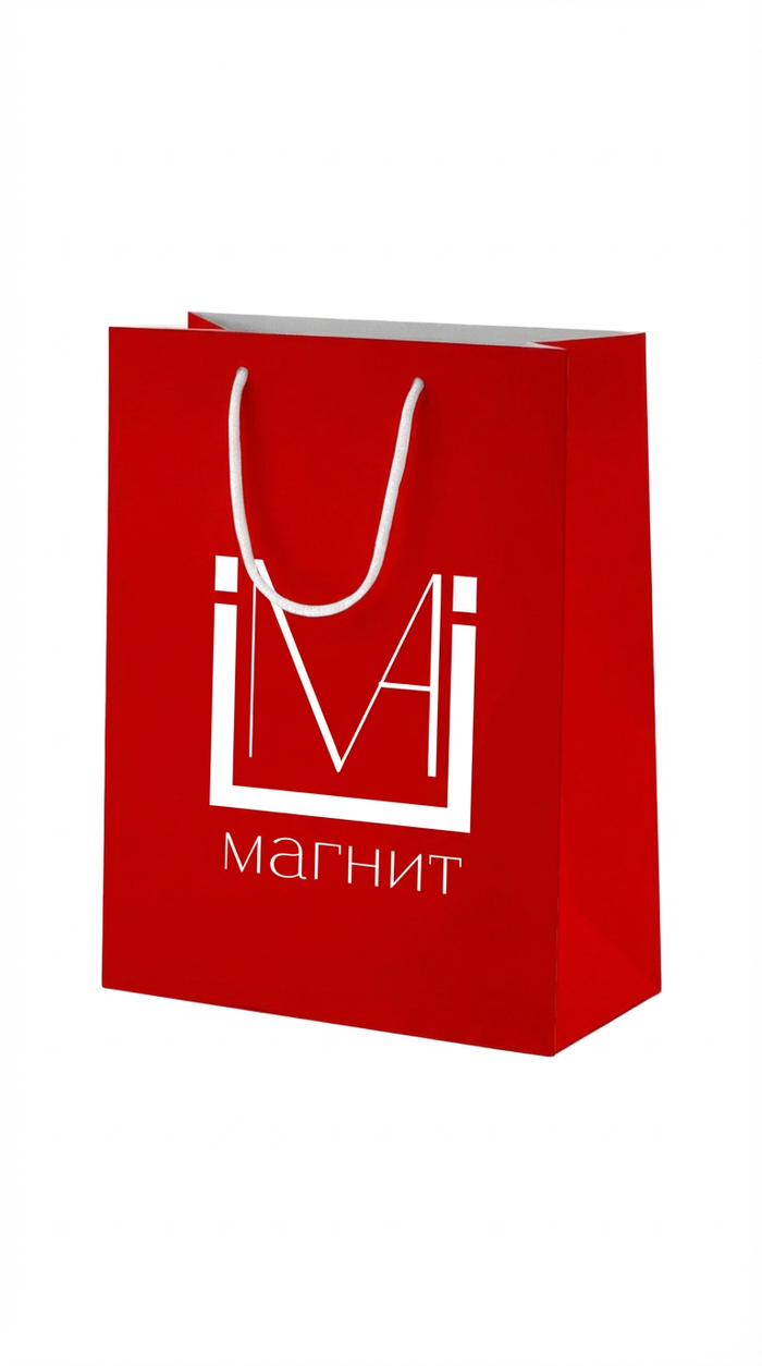 Я хочу, чтоб магнит выглядел, как "ЦУМ". Чтоб дизайн был квадратный, тонкий и элитный