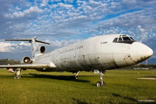 ТУ-154 RA-85632 - памятник? - Ту-154, Самолет, Памятник, Длиннопост