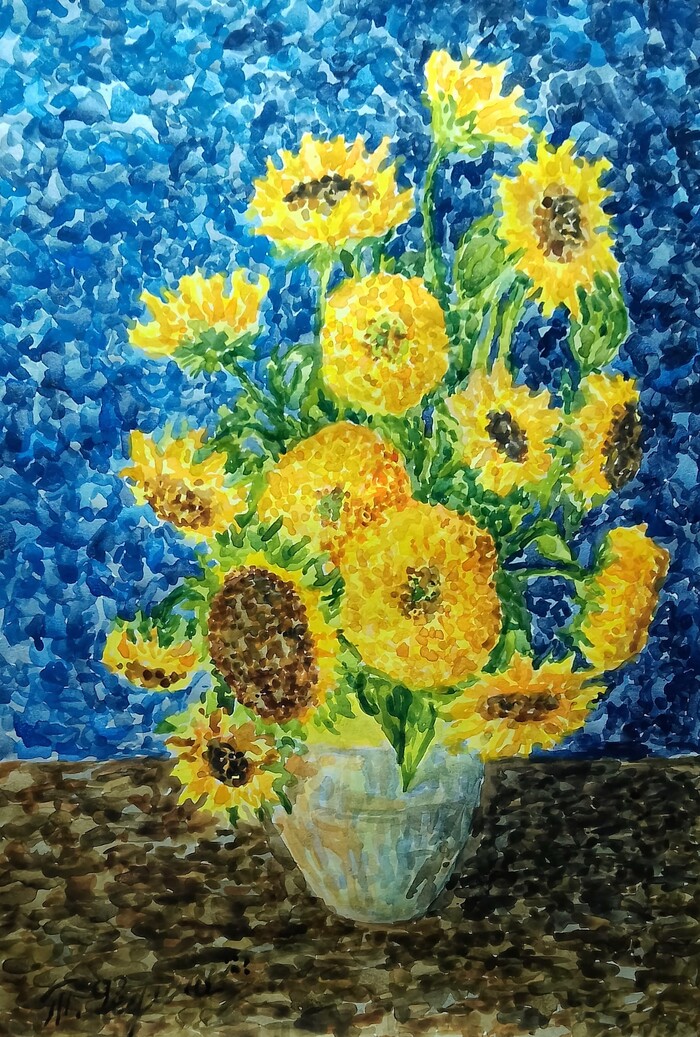 Подсолнухи