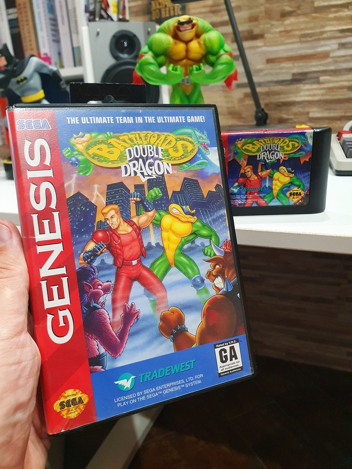 �������� Battletoads &amp; Double Dragon: The Ultimate Team �� Sega Genesis (������������)