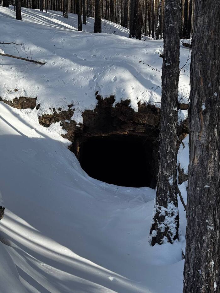 Вход в штольню