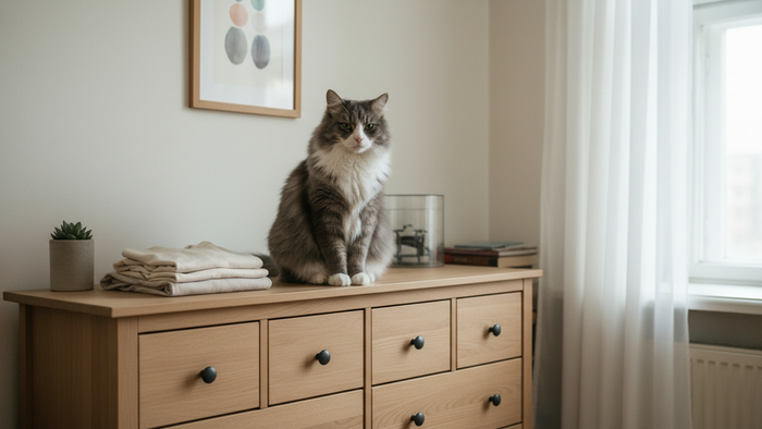 История о том, как два альфа-самца (я и кот) пытались победить шведскую инженерную мысль