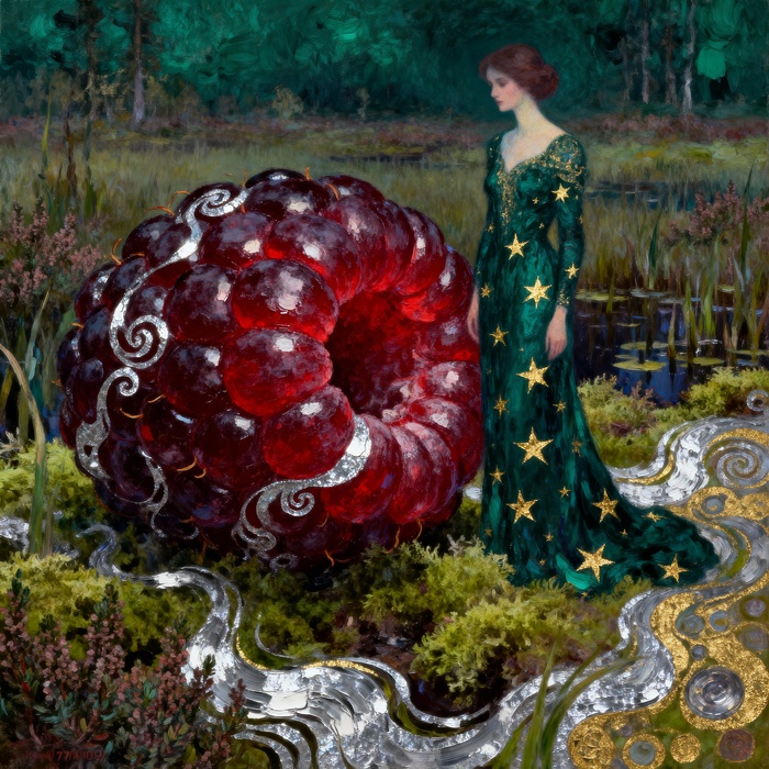 Продолжение поста «Девушка в изумрудном платье»