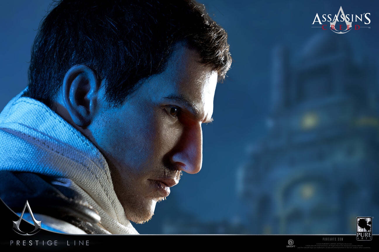 Altair from Assassin's Creed will be brought to life in an incredibly realistic figurine. - Games, Assassins creed, Altair, Collectible figurines, Figurines, Statuette, Assassin, Merch, Computer games, Video, Youtube, Longpost