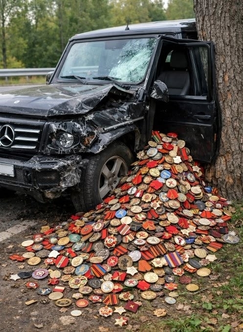 Фото с места аварии