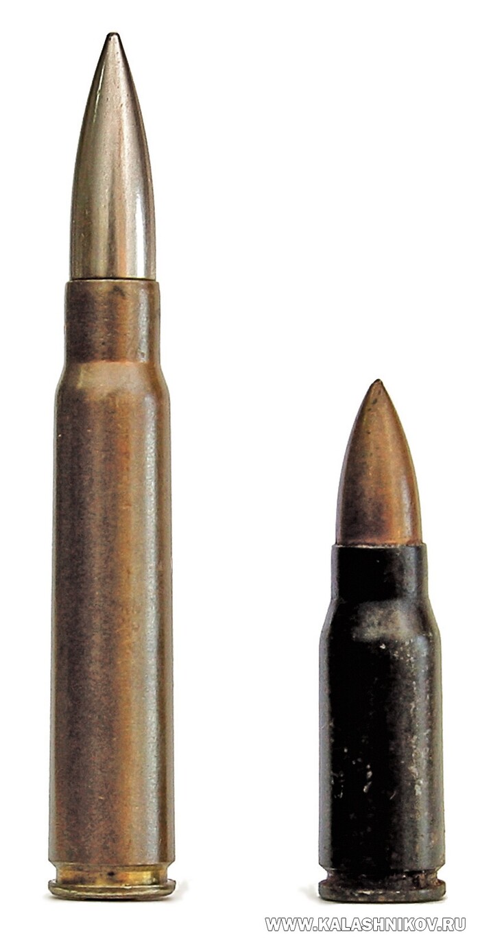 ���������� ������� (����� �������): 7,92-�� ����������� ������ ���.1904 ����, 7,92-�� ������ ������������� �������� (7,9 mm Kurzpatrone 43). ���������