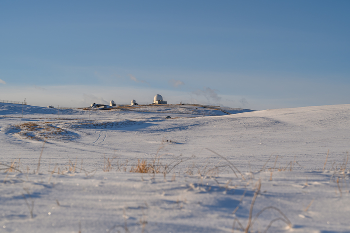 Обсерватория на плато Шаджатмаз.