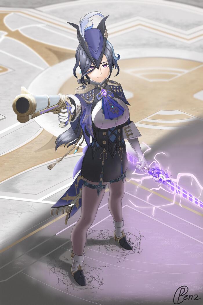 Такая серьезная, аж пол потрескался