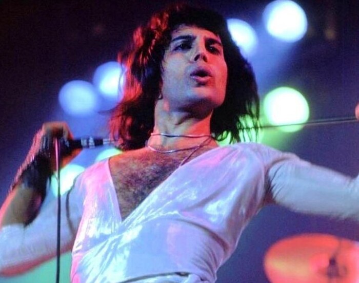 Фредди Меркьюри в 1970-х / Википедия