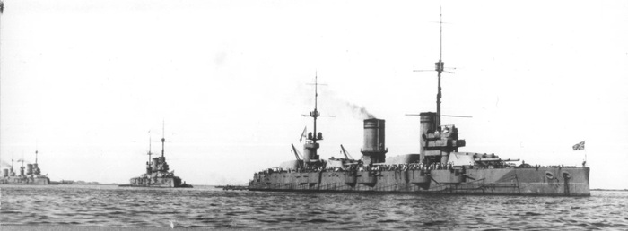 ���. 2. 1915 Russian Baltic battleships of the Gangut type in service � �Gangut�, �Sevastopol�, �Petropavlovsk�, �Poltava�.