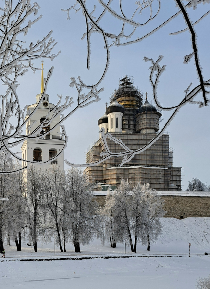 Реставрация Троицкого собора.