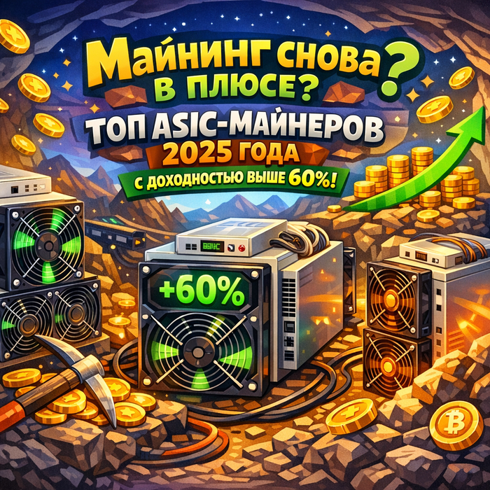 �������� ����� � �����?�: ��� ASIC�������� 2025 ���� � ����������� ���� 60%