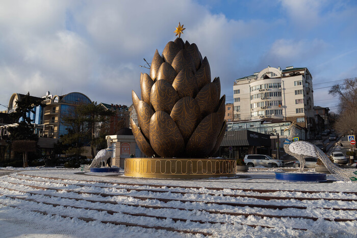 Зимняя инсталляция