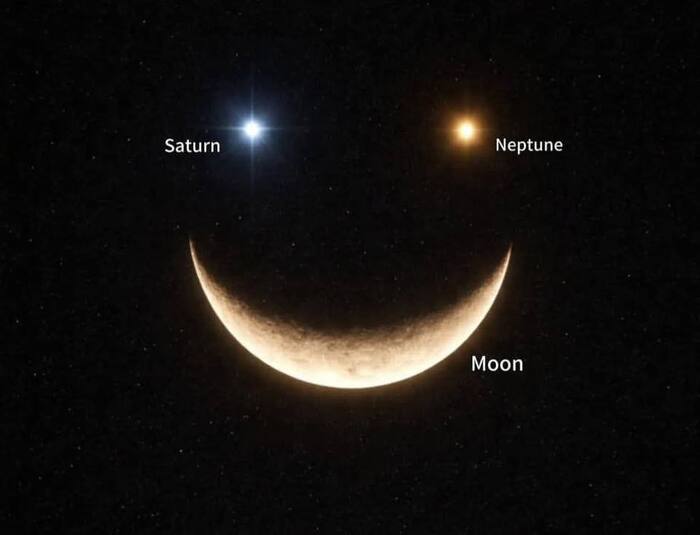 Лунный смайлик