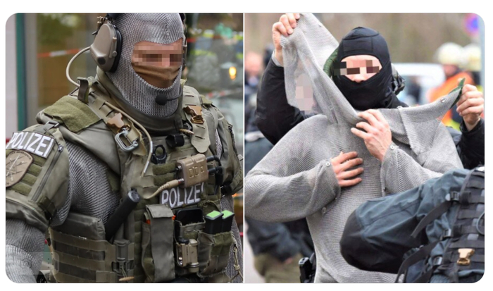 А вы знали? Современный немецкий спецназ использует кольчугу