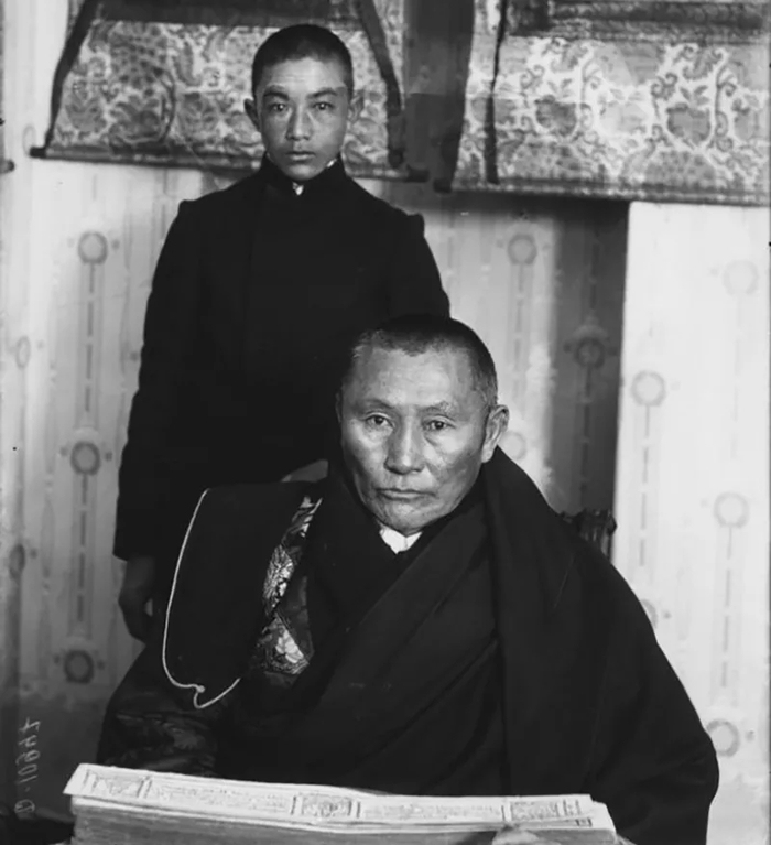 Агван Доржиев и Санджа Дылыков