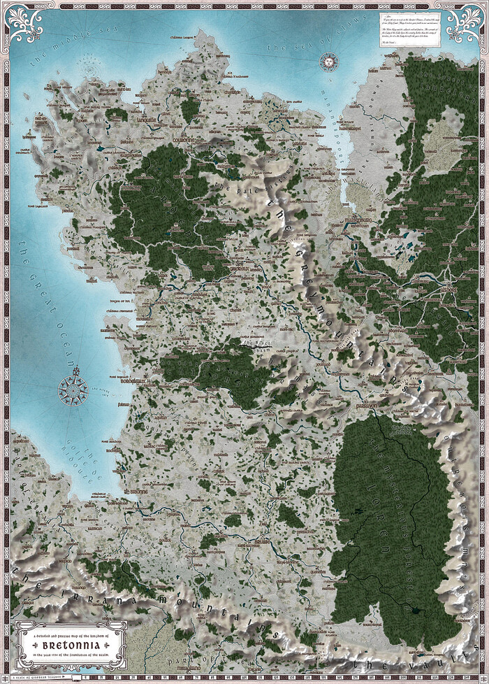 Карта "Bretonnia"