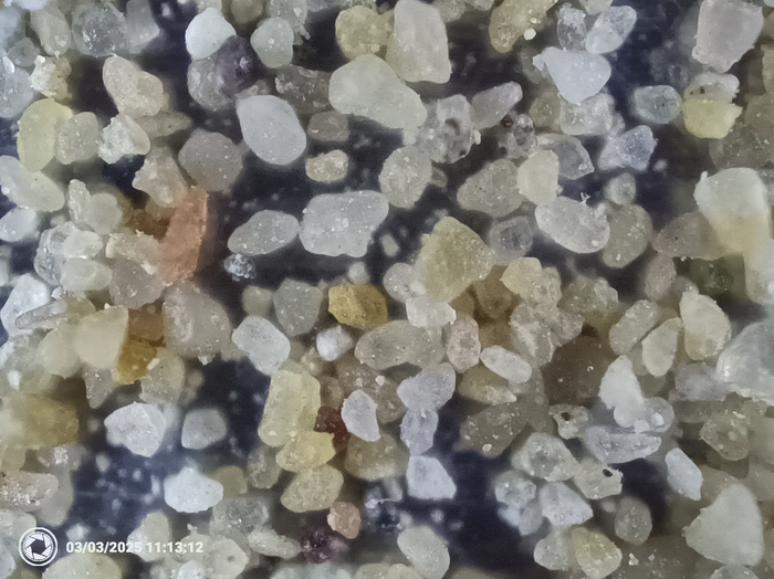 а это вот пустынный песок месторождения Обтавил из Ирана с Модулем = 0.,5 (мелкий как пыль)