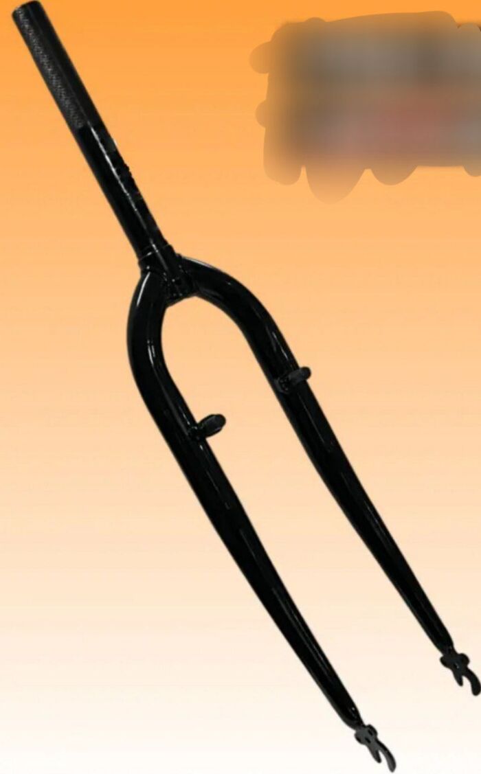 Вилка с тормозом под V brake. В результате я понял как у меня НЕ работает задний тормоз и какой резкий и крутой стал передний)