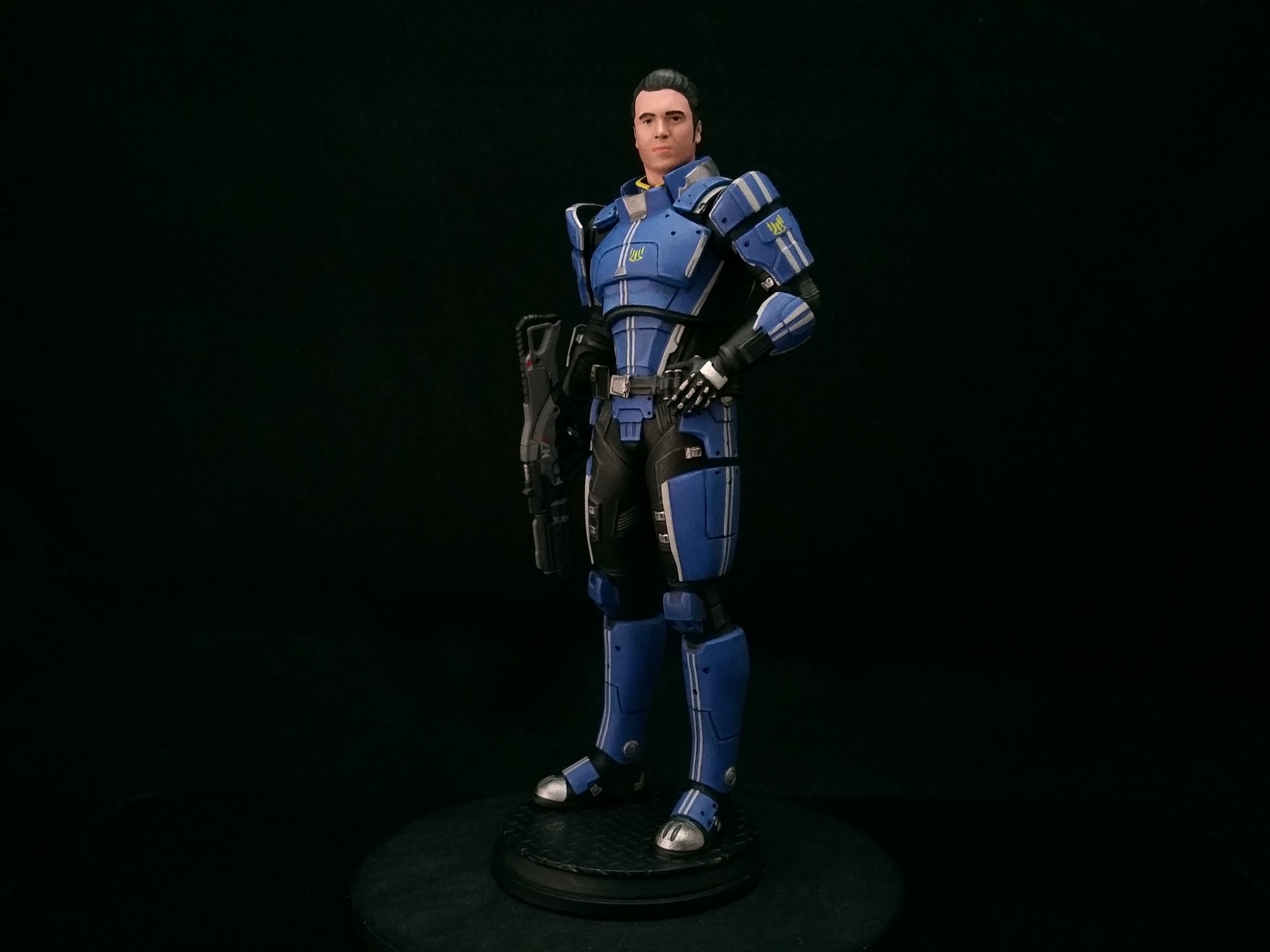 Kayden Alenko (Mass Effect) - My, Mass effect, Figurines, Hobby, Longpost